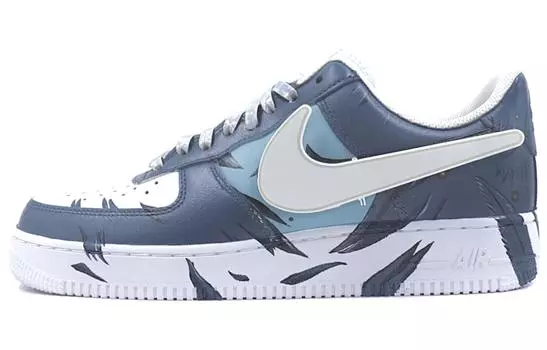 Мужские кроссовки для скейтбординга Nike Air Force 1, Dark Blue