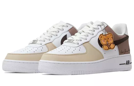 Мужские кроссовки для скейтбординга Nike Air Force 1, Dark Brown