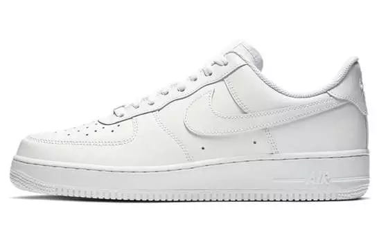 Кастомизированные кроссовки Nike Air Force 1 Low-Top Skateboard Shoes Men's, белый