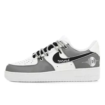Мужские кроссовки для скейтбординга Nike Air Force 1, Dark Gray