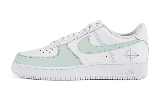 Мужские кроссовки для скейтбординга Nike Air Force 1, Light Green