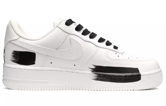 Кроссовки Nike Air Force 1 Skateboard Shoes Men Low-Top Black White