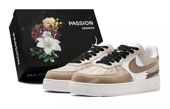 Мужские кроссовки для скейтбординга Nike Air Force 1, Dark Brown