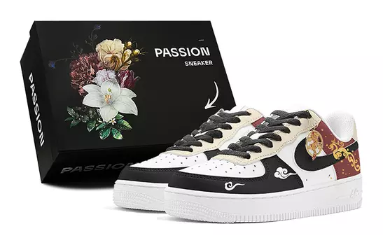 Мужские кроссовки для скейтбординга Nike Air Force 1, Dark Red