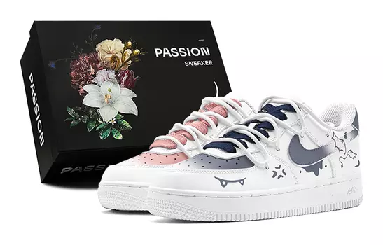 Мужские кроссовки для скейтбординга Nike Air Force 1, Dark Blue
