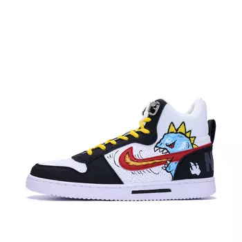Кроссовки Nike Court Borough Series Skateboard Shoes Men High-Top White