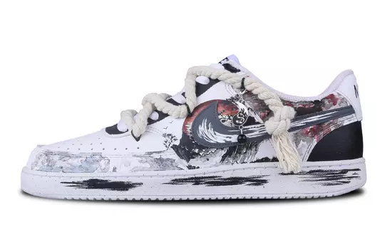 Мужские кроссовки для скейтбординга Nike Court Vision 1, Ink rhyme chivalrous style