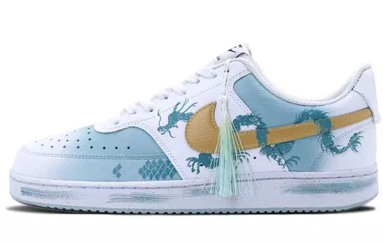 Мужские кроссовки для скейтбординга Nike Court Vision 1, Arctic Fusion/Off White/Cream White