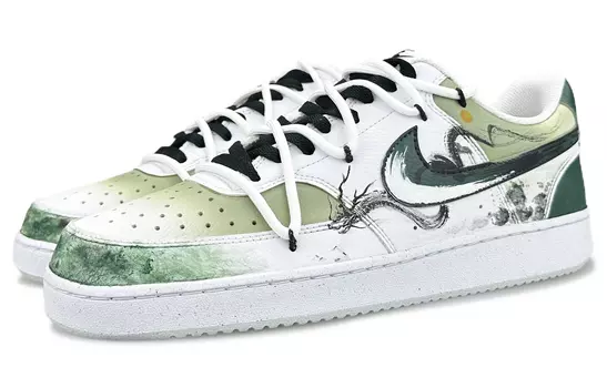 Мужские кроссовки для скейтбординга Nike Court Vision 1, Green Gradient