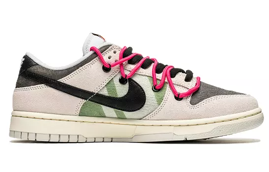 Кроссовки Nike Dunk Skateboard Shoes Men Low-Top Gray