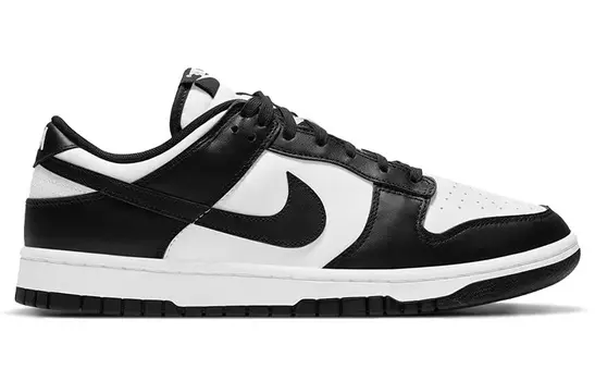 Кастомизированные кроссовки Nike Dunk Skateboard Men Low-Top, черный/белый
