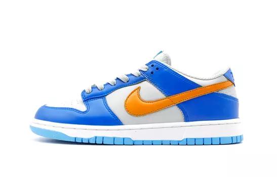 Мужские кроссовки для скейтбординга Nike Dunk, Supplier Colour/Halo Blue/Cream White