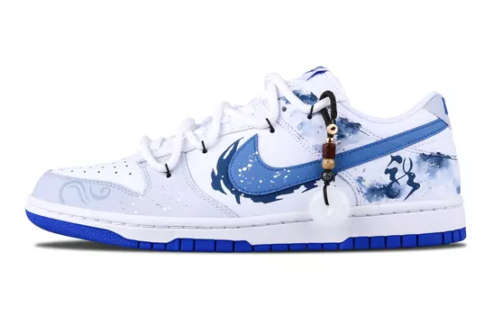Мужские кроссовки для скейтбординга Nike Dunk, The gradient turns grayish blue