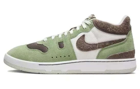Мужские кроссовки для скейтбординга Nike Mac Attack, Зеленый/Коричневый/Белый
