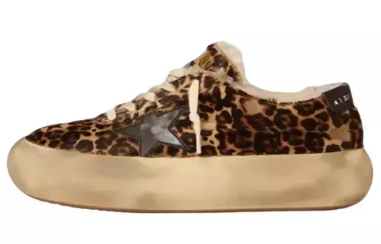 Мужские кроссовки для скейтбординга Space-Star, низкие, коричневые Golden Goose