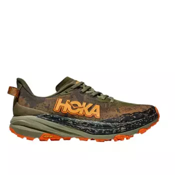 Мужские кроссовки для трейлраннинга SPEEDGOAT 6 WIDE Hoka, коричневый/оранжевый