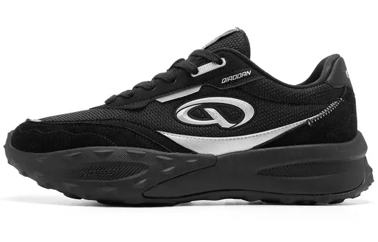 Мужские кроссовки Dosa Shoes Lifestyle, Низкая На Ощупь, черный Qiaodan