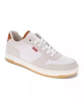 Мужские кроссовки Drive Low Top 2 на шнуровке из искусственной кожи Levi's, мультиколор