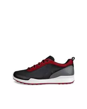 Мужские кроссовки ECCO, цвет black/chili red