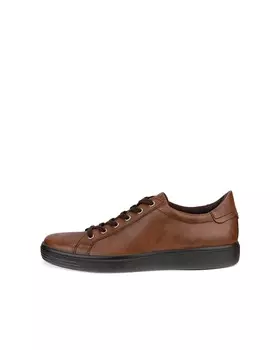 Мужские кроссовки ECCO SOFT CLASSIC, цвет Cognac
