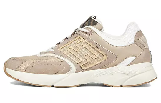 Мужские кроссовки Fendi, бежевый