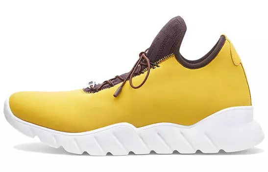 Мужские кроссовки Fendi, желтый