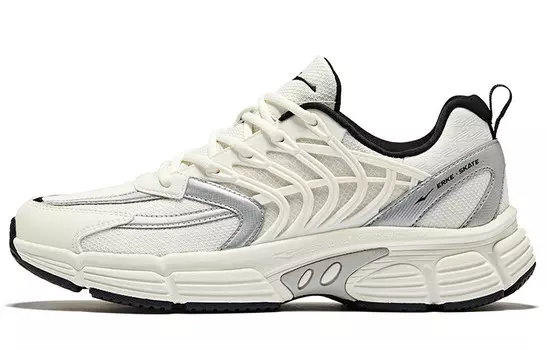 Мужские кроссовки Fishbone Lifestyle На Низком Ходу-Инструменты Erke, цвет Microcrystalline white bright silver