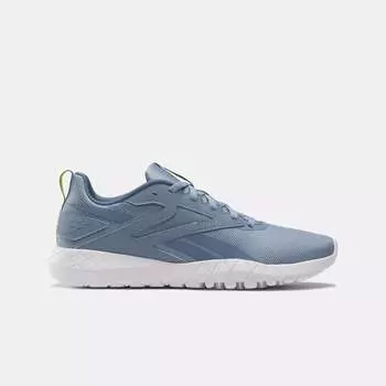 Мужские кроссовки Flexagon Energy 4 Reebok, цвет Vintage Blue/Acid Yellow/Blue Slate