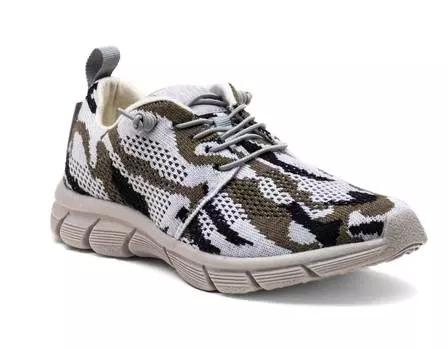 Мужские кроссовки Fraser Ii из шерсти мериноса цвета песочного камуфляжа WOOLLOOMOOLOO, цвет sand camo merino wool