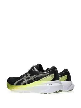 Мужские кроссовки Gel Kayano 30 — D/средняя ширина, черный/свето-желтый ASICS
