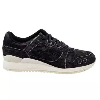 Мужские кроссовки Gel Lyte III из черного денима Asics, черный