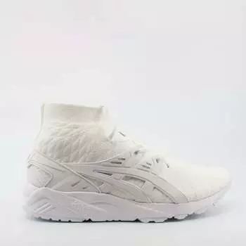 Мужские кроссовки гелевой вязки Kayano Asics, белый