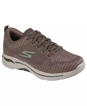 Мужские кроссовки go walk arch fit - прогулочные кроссовки grand select от finish line Skechers