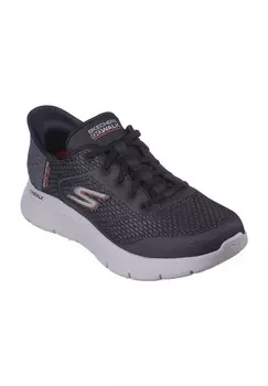 Мужские кроссовки Go Walk Flex на шнуровке SKECHERS, цвет Bkor