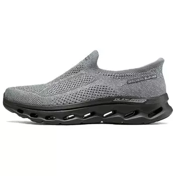 Мужские кроссовки GO WALK Lifestyle для мужчин с низким верхом серого цвета Skechers, серый