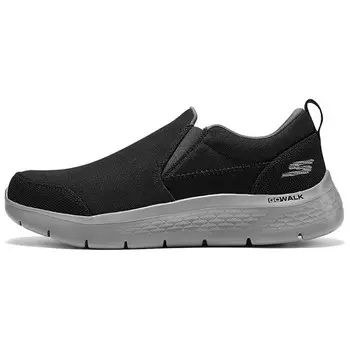 Мужские кроссовки GO WALK Lifestyle Shoes Men Low-Top Black/Grey Skechers