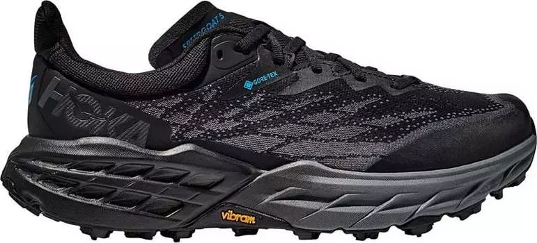 Мужские кроссовки Hoka Speedgoat 5 GTX Spike Trail, черный