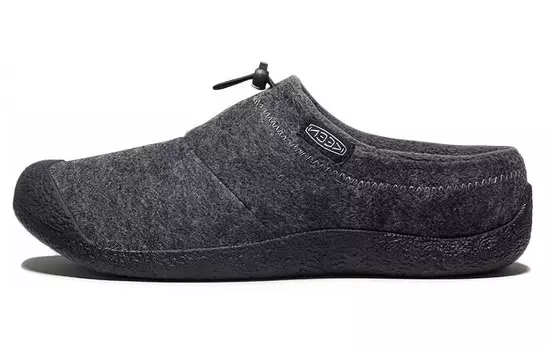 Мужские кроссовки Howser Outdoor Performance с низким верхом, угольно-серого цвета, войлочные/черные Keen