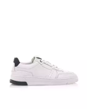 Мужские кроссовки из кожи в стиле бамба Mustang, белый