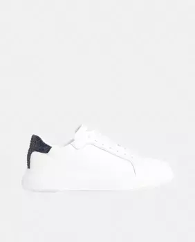 Мужские кроссовки из массивной кожи Calvin Klein, белый