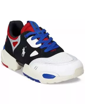 Мужские кроссовки Jogger на шнуровке Polo Ralph Lauren, черный