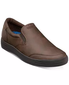 Мужские кроссовки kore city walk slip-on Nunn Bush, темно-коричневый