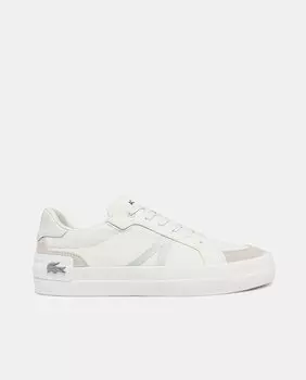 Мужские кроссовки L004 из парусины Lacoste, белый