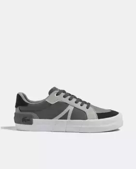 Мужские кроссовки L004 из ткани в тон Lacoste, серый