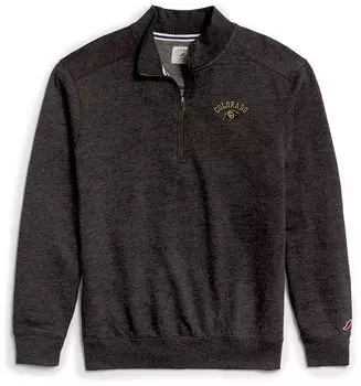 Мужские кроссовки League-Legacy Colorado Buffaloes черного цвета с молнией на четверть с длинным рукавом