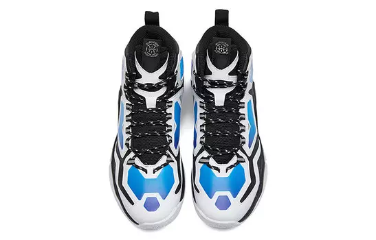 Мужские кроссовки Lifestyle High-Top белого/черного цвета 361°