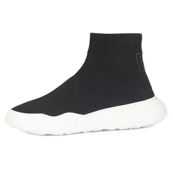 Мужские кроссовки Lifestyle High-Top белого/черного цвета Tieke