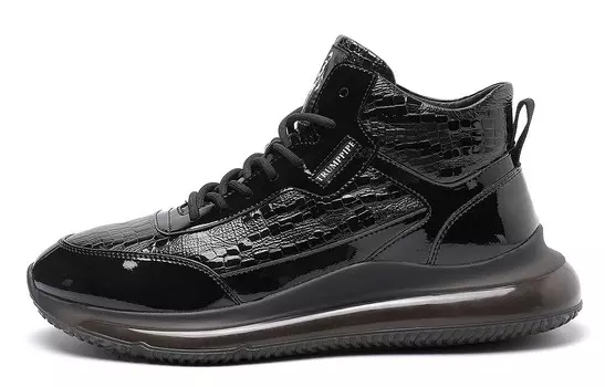 Мужские кроссовки Lifestyle High-Top черного цвета Trumppipe