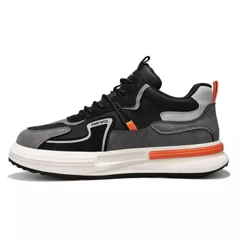 Мужские кроссовки Lifestyle Mid-Top Black Ash Orange Deerway