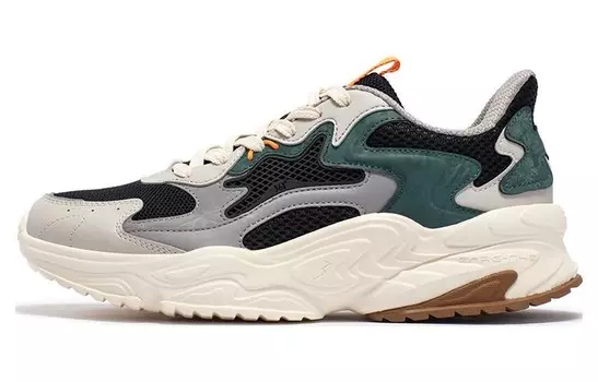 Мужские кроссовки Lifestyle Mid-Top черного/зеленого цвета 361°